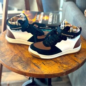 Burberry sneakers. Very cute!!!